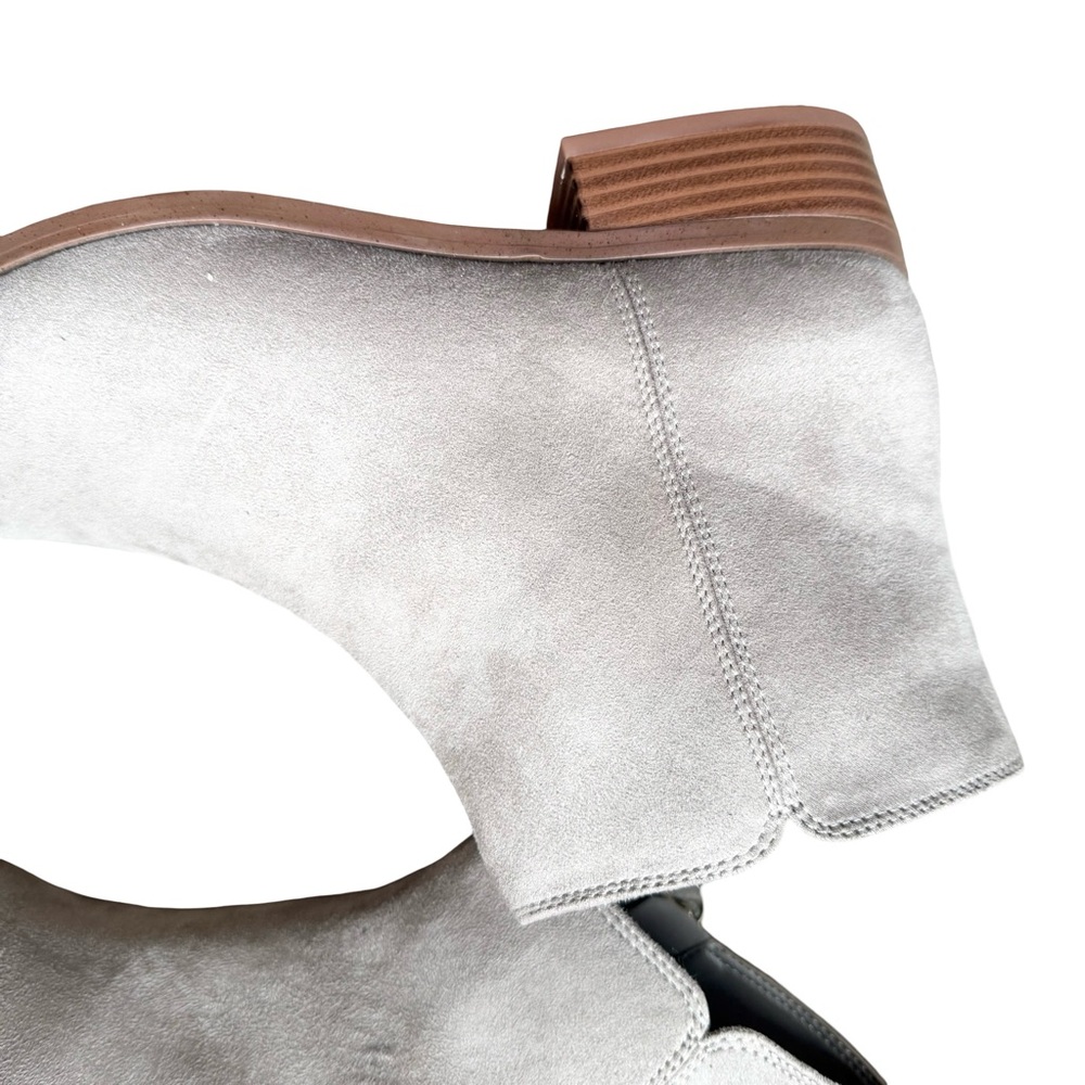 J. Crew Beige Suede Ankle Booties - Picture 6 of 15
